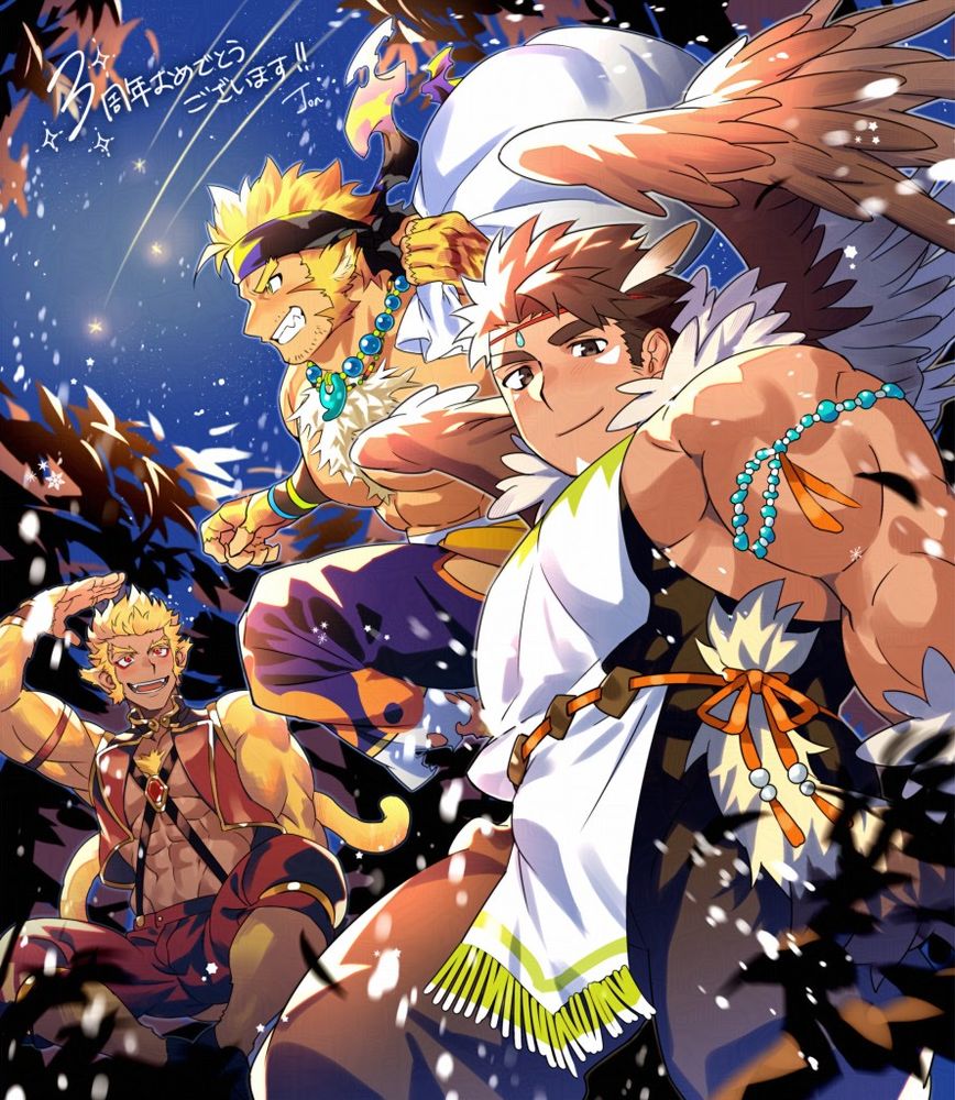 アナドスR3周年お祝い絵