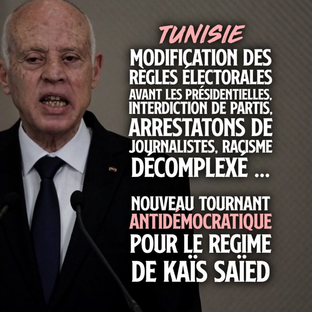 Tunisie : nouveau tournant antidémocratique pour le régime de Kaïs Saïed