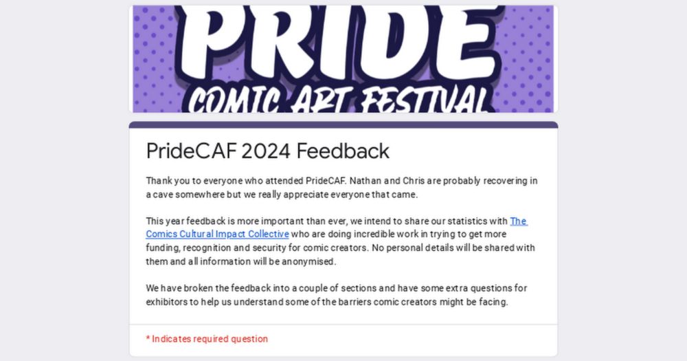 PrideCAF 2024 Feedback