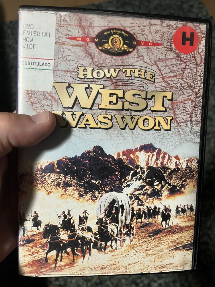 DVD of How the West Was Won