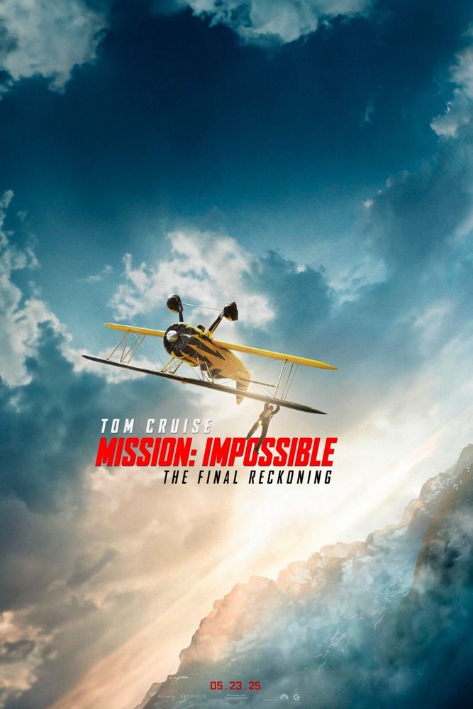 Mission: Impossible - The Final Reckoning poster.