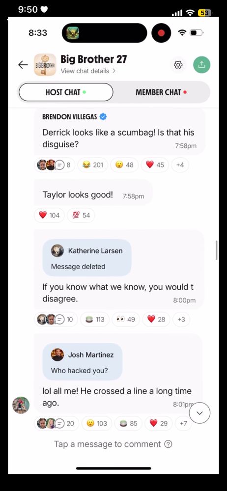 screenshot of bb bcc ? brendon shading derrick