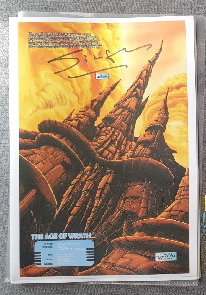 Scripts and breakdowns for unreleased Dreamwave Transformers Age of Wrath mini series issues