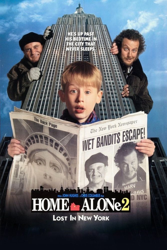 home alone 2 movie poster
