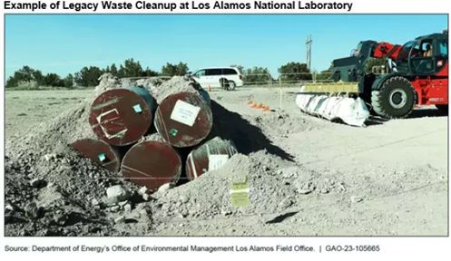 Legacy waste cleanup at Los Alamos National Laboratory