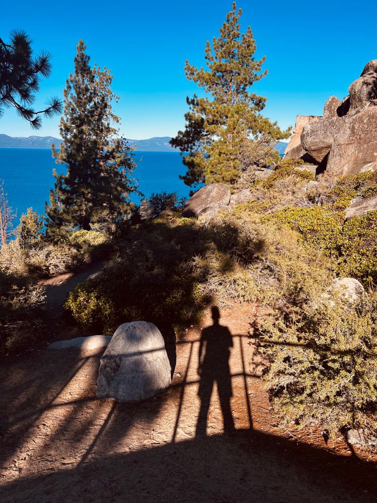 Lake Tahoe selfie