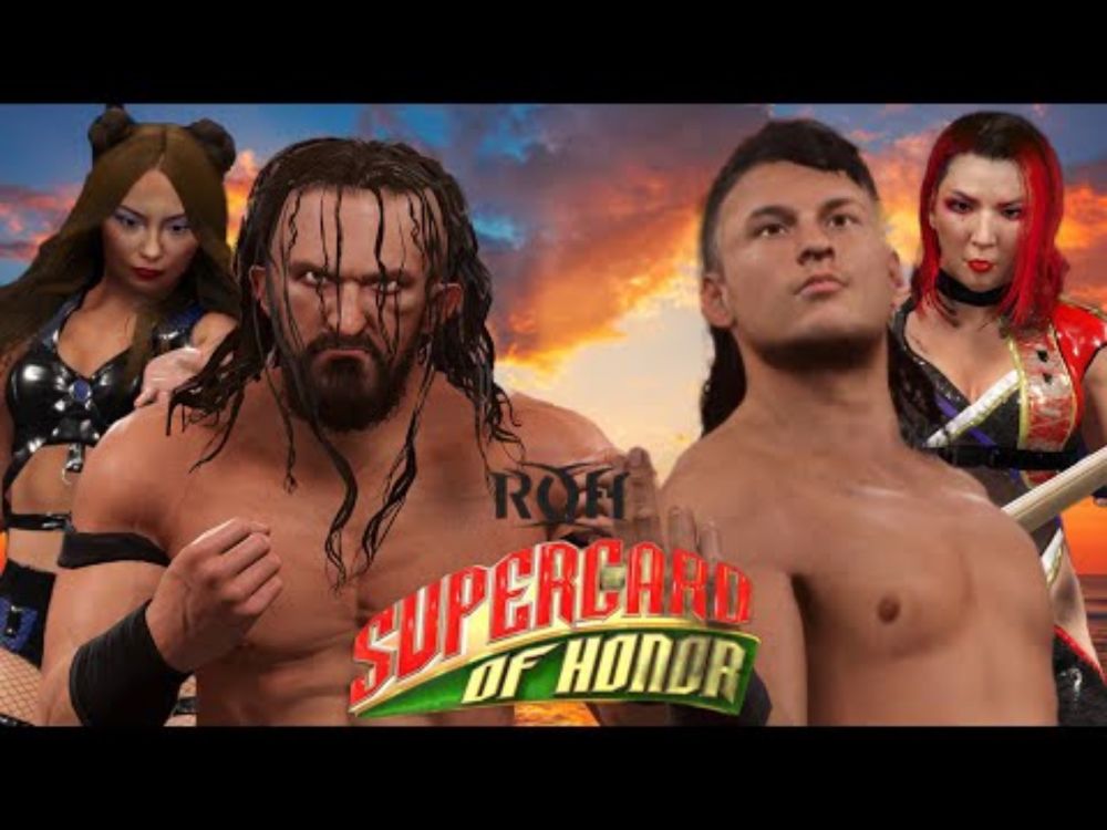 WWE 2K25 Universe Mode "ROH Supercard of Honor" (Episode 33)