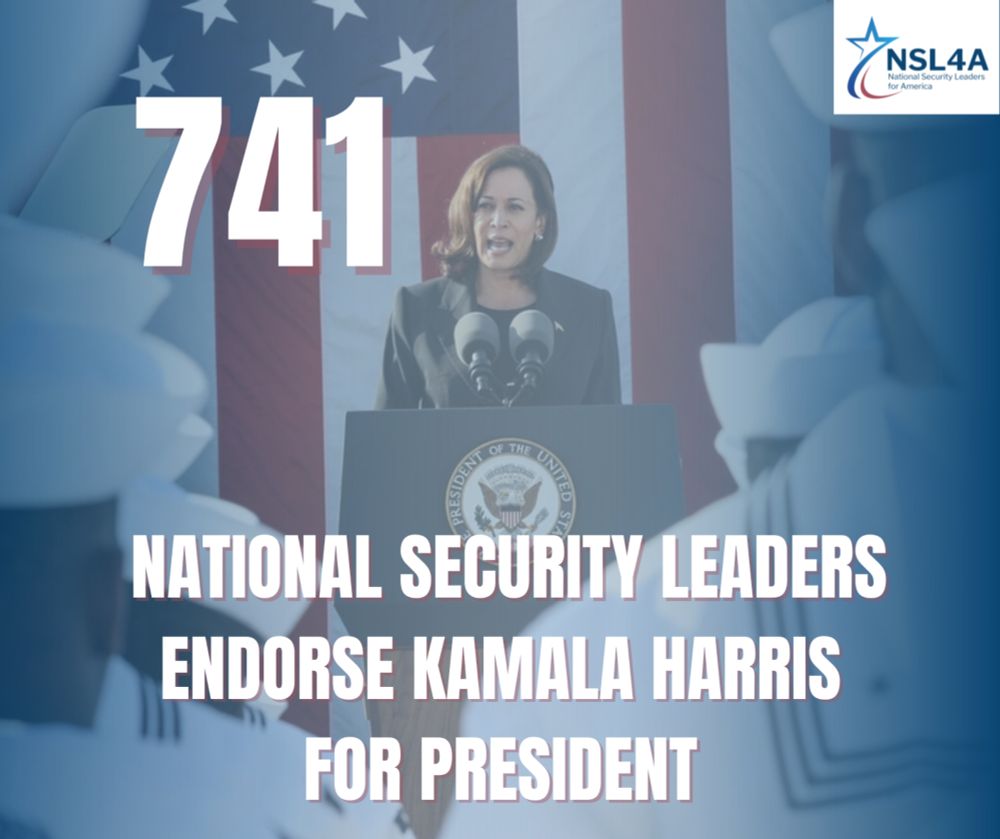 Endorsement of Vice President Kamala Harris for President of the United States — National Security Leaders for America