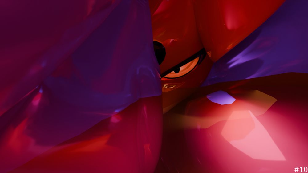 A pure internal shot, showing the ever increasing tightening