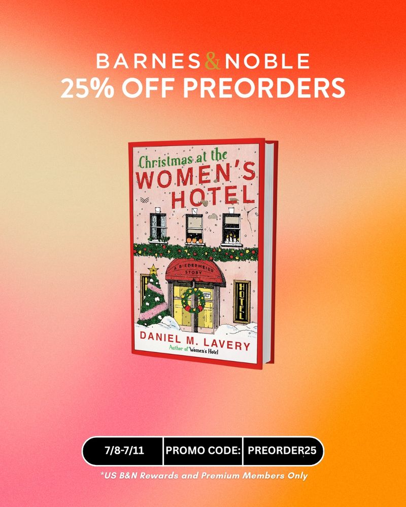 preorder code at Barnes & Noble for my next book (PREORDER25)