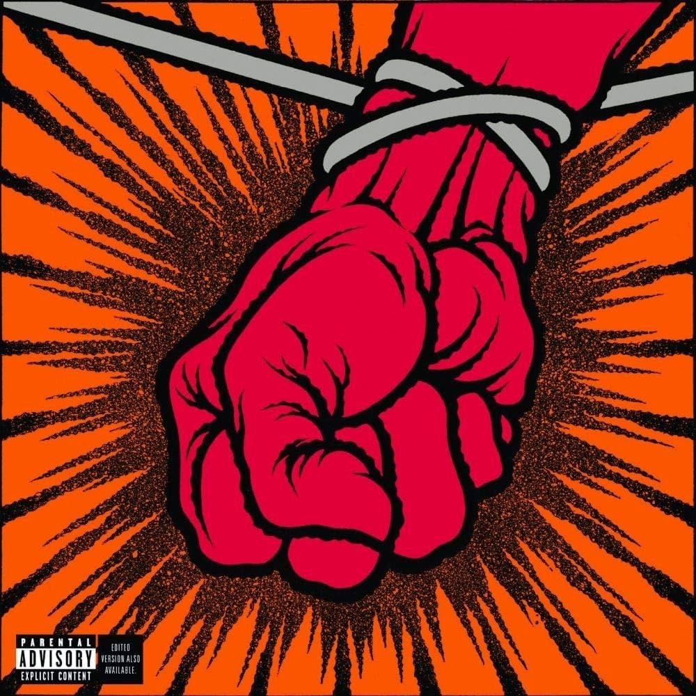 capa do álbum St. Anger da banda Metallica
