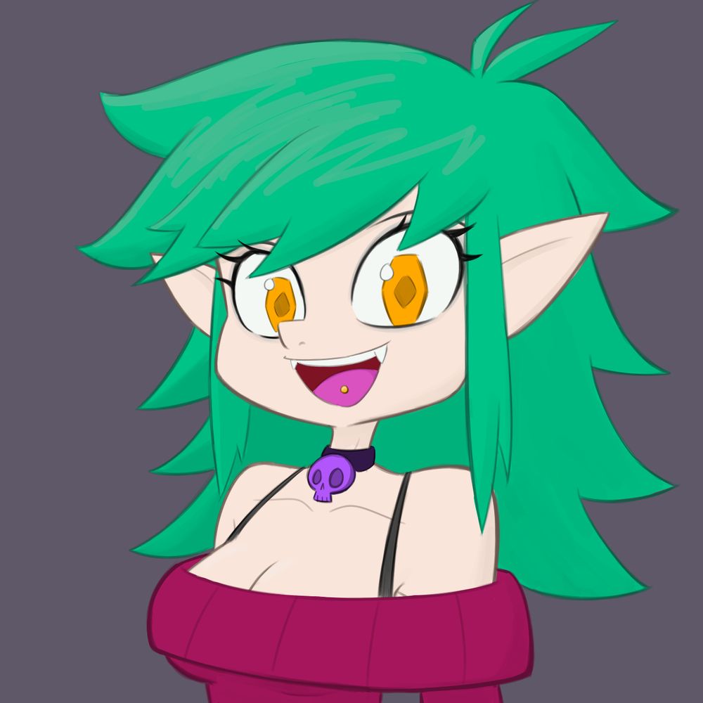 A colored sketch of Reky!