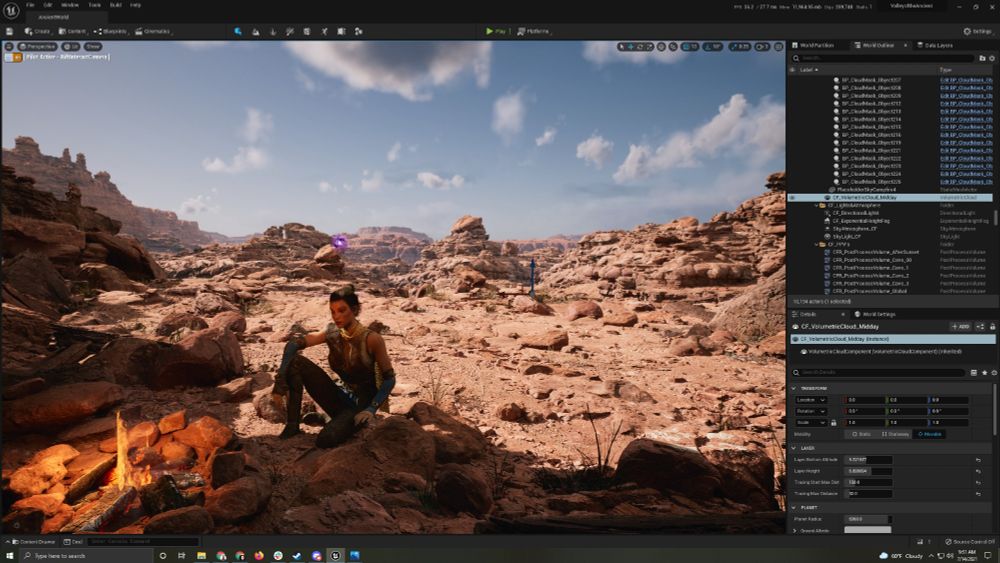 A screenshot of the Unreal Engine editor.