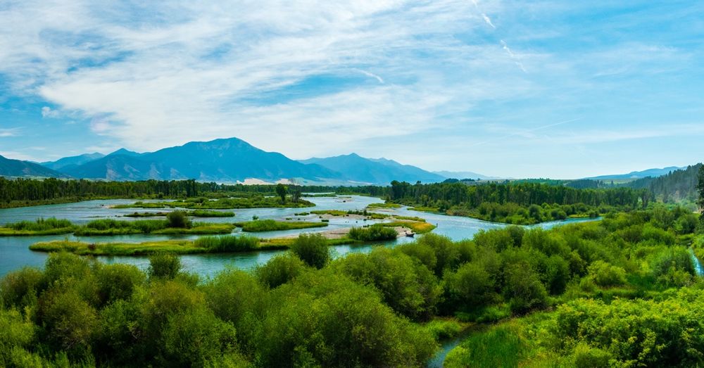 Pristine nature in Idaho