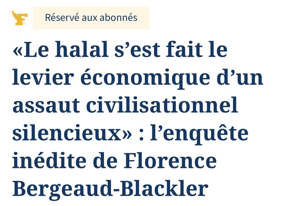 « Le halal s’est fait le levier économique d’un assaut civilisationnel silencieux » : l’enquête inédite de Florence Bergeaud-Blackler