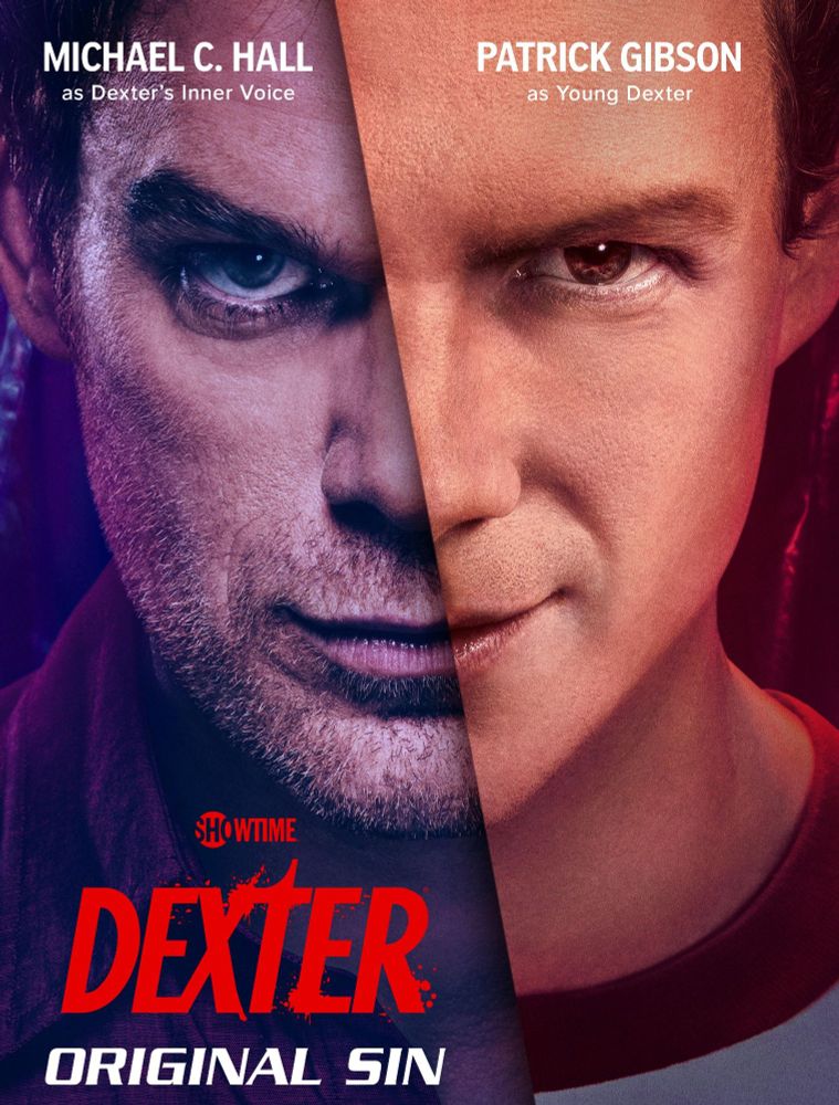 Poster art for the Showtime series Dexter: Original Sin