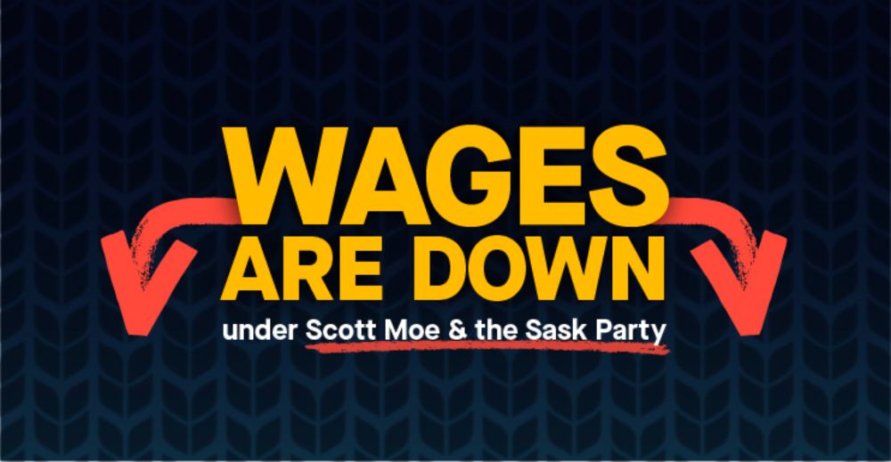 Scott Moe and The Sask Party: Low Wages. Higher Costs.