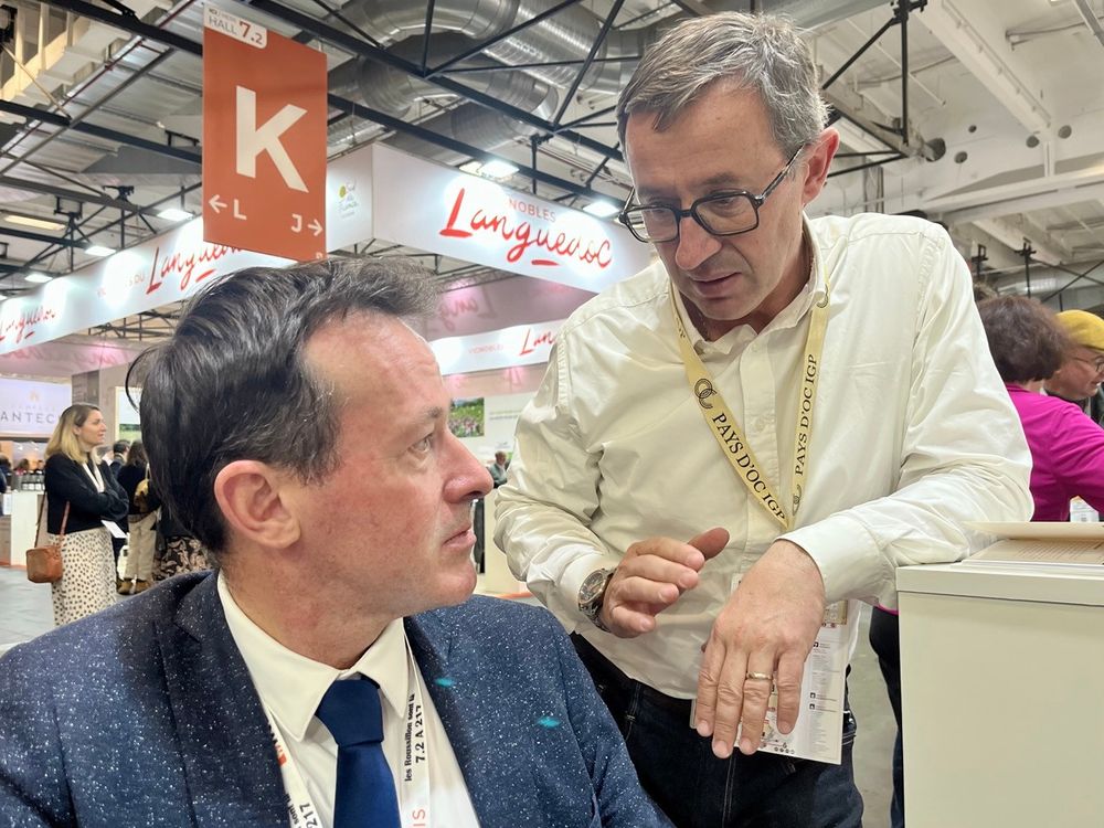 Visite de #WineParis2025 : rencontre avec Jean-Marie Fabre, Président des Vignerons Indépendants