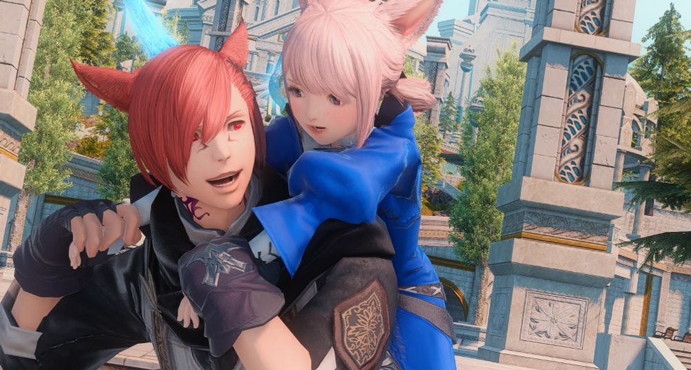 Piggyback ride!