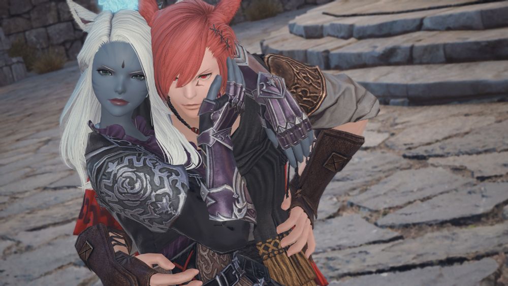 G'raha being a bit overprotective of Val.