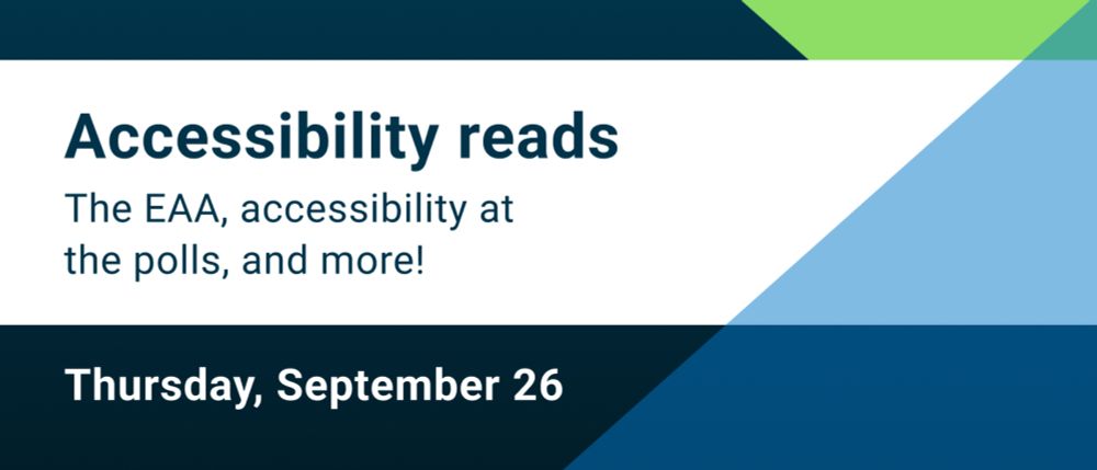 Accessibility reads: Thursday, September 26 | Deque