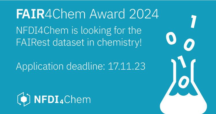 Graphic about FAIR4Chem-Award
