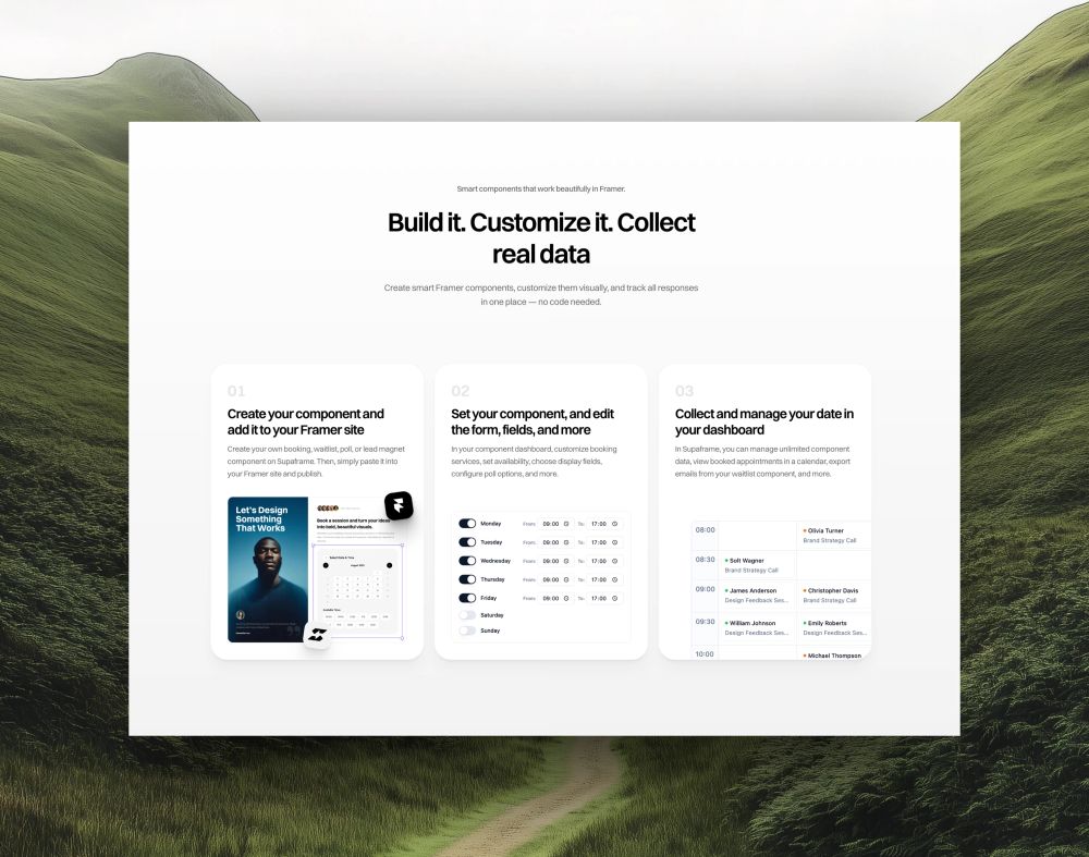 Framer components