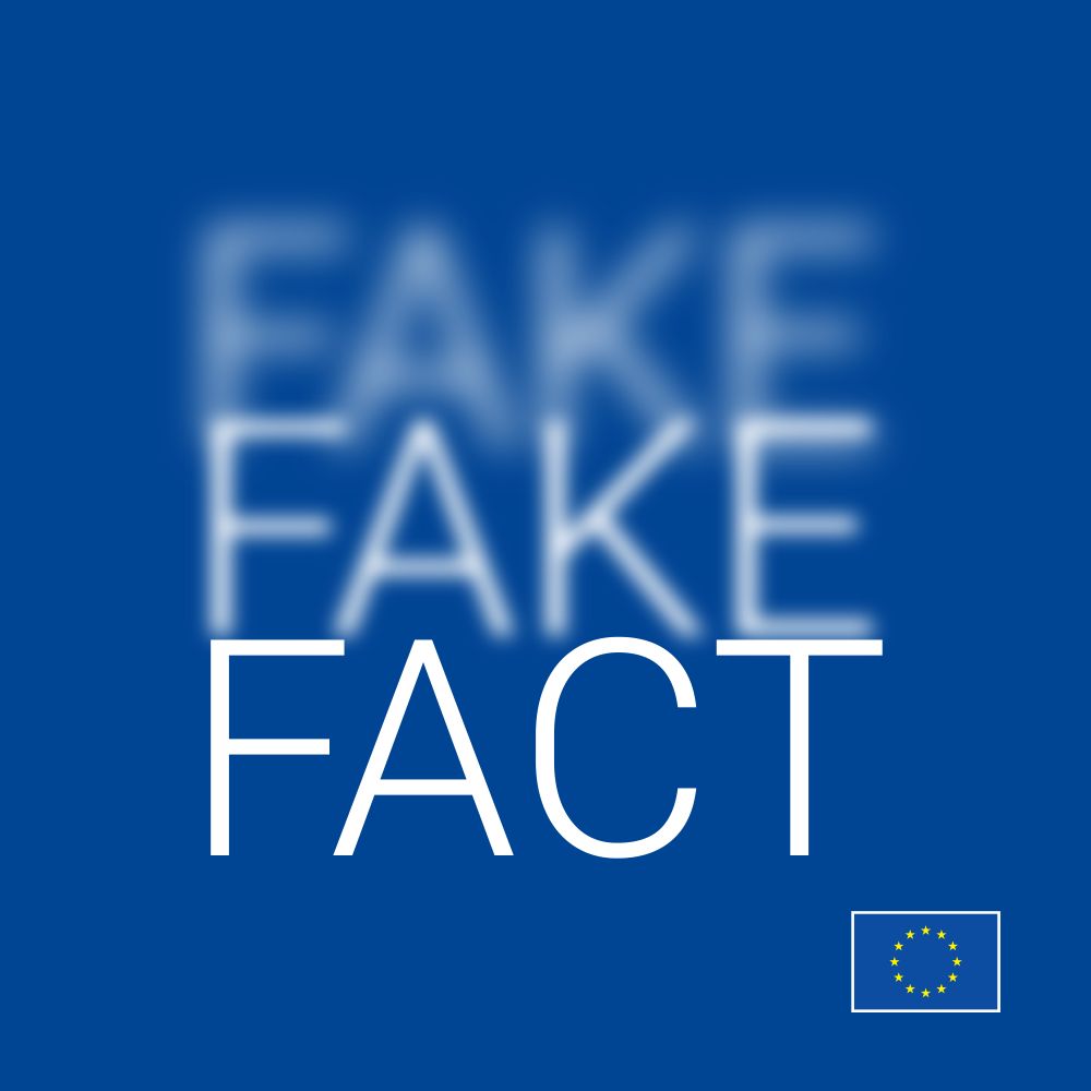 A graphic with a blue background featuring the words 