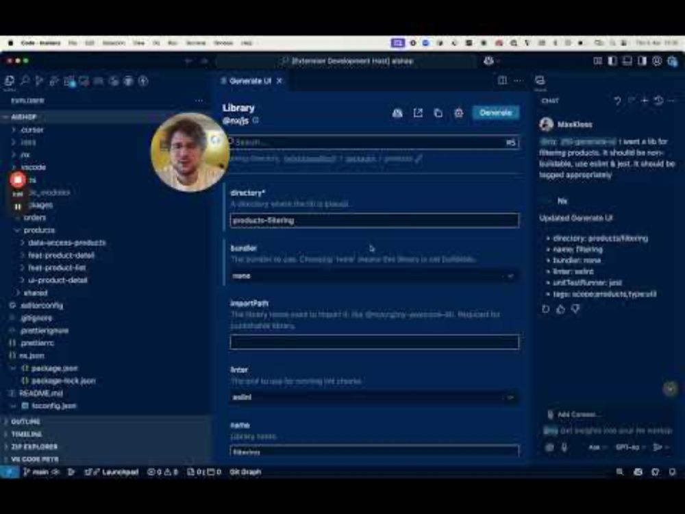 Let Copilot fill out your Generate UI