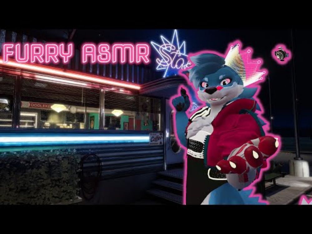 A Date In Night City (ASMR, Macro, Furry, Roleplay, Cyberpunk, Paws)