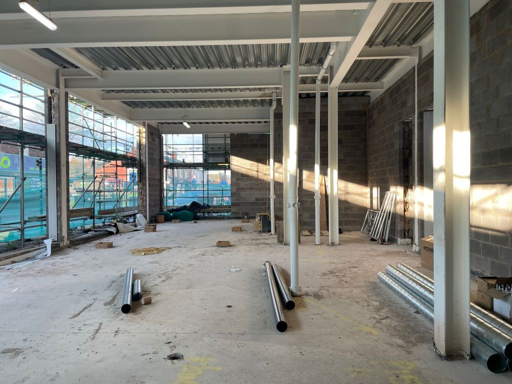 Empty building site (ground floor) 