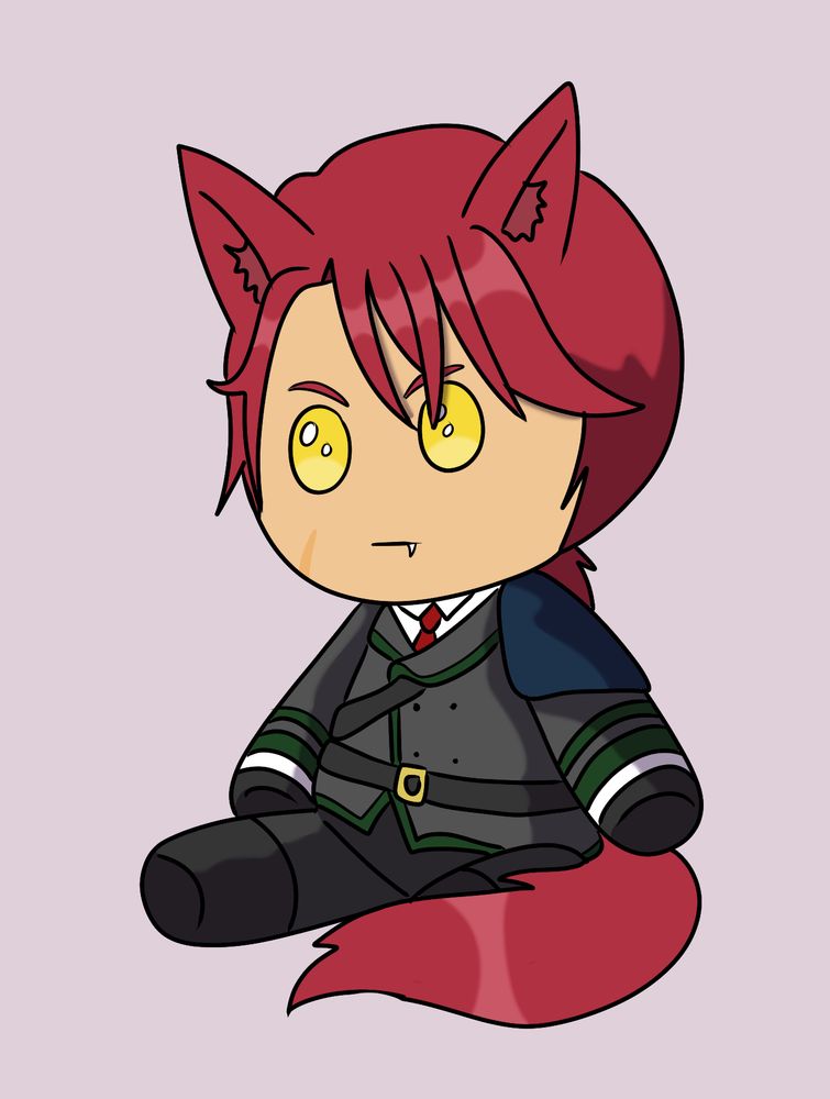 Sir Victor Karthis (Pathfinder 2e Magus w/Bastion Dedication, he/him)
My stoic wolfboy is loyal & protective. While his face doesn’t give his true feelings away his ears & tail do. Adopted son of House Karthis, he trained hard to become knighted while being mocked by others. As beastkin he was never noble enough for nobles & too noble for commoners
