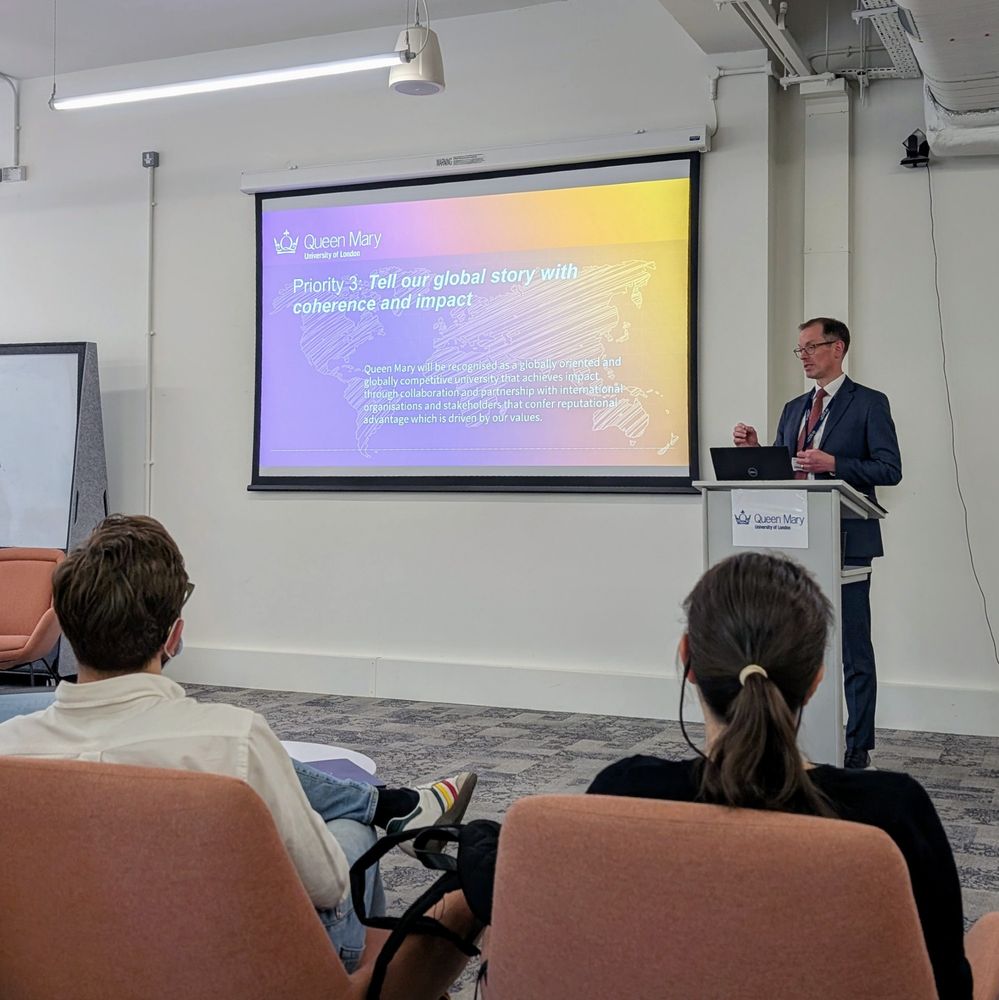 A talk by Dr. Kristian Hibberd on academic reputation at the Academic Leadership programme at Queen Mary University of London