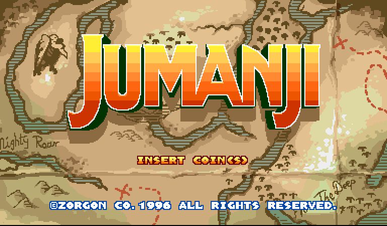 Title screen with that classic coin-op feel #pixelart