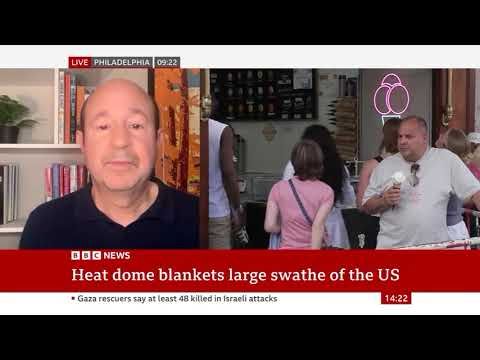 Michael Mann on BBC New Television Discussing Tie-In Between Climate Change & Heat Domes