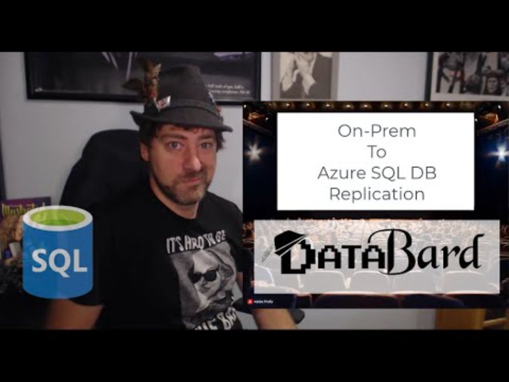 On-Prem to Azure SQL DB Replication #azuresql #replication