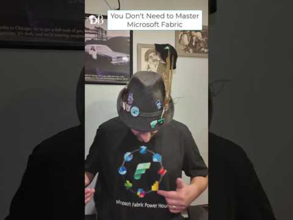 You Don't Need to Master #microsoftfabric