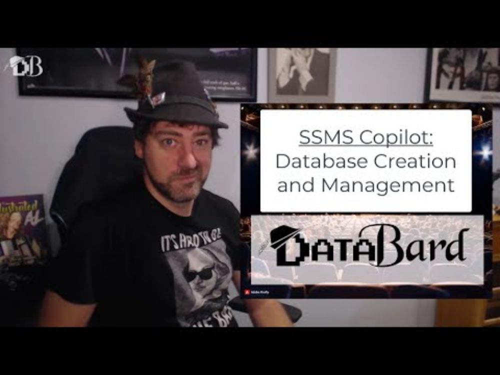 SSMS Copilot Experiments - Database Design and Management