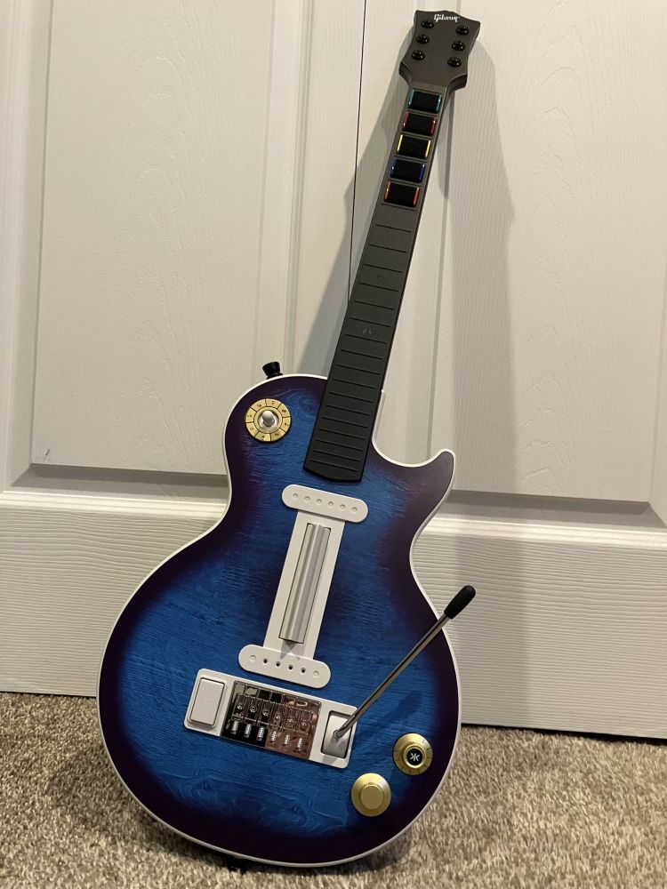 The new CRKD Les Paul guitar controller.