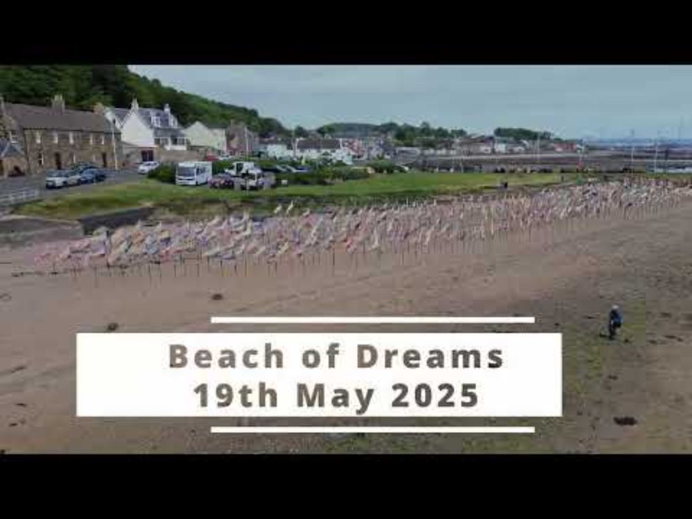 Beach of Dreams | Art Installation | Limekilns Beach 19th May 2025
