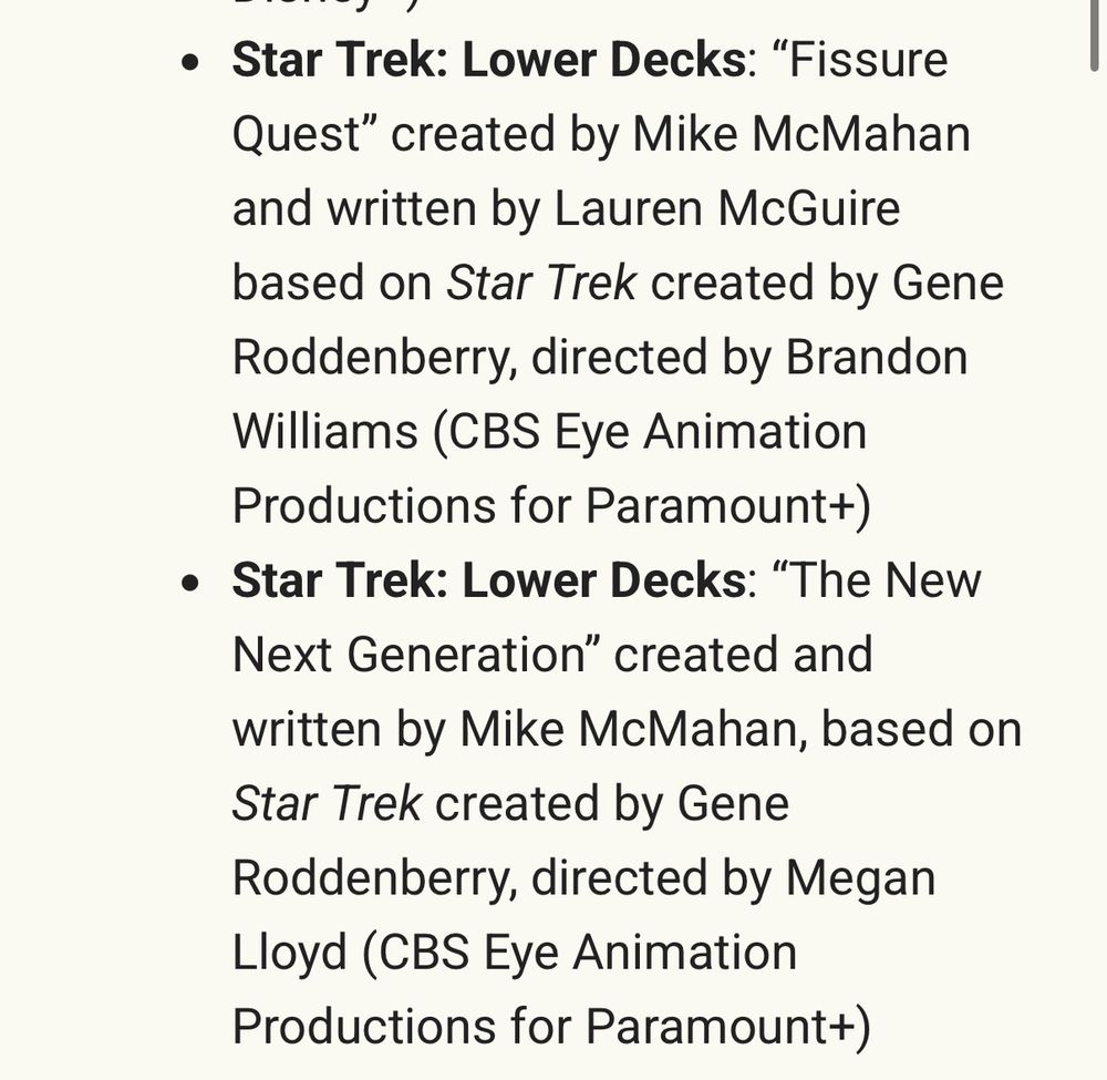 Lower Decks episodes 509 and 510 nominated for Hugos.