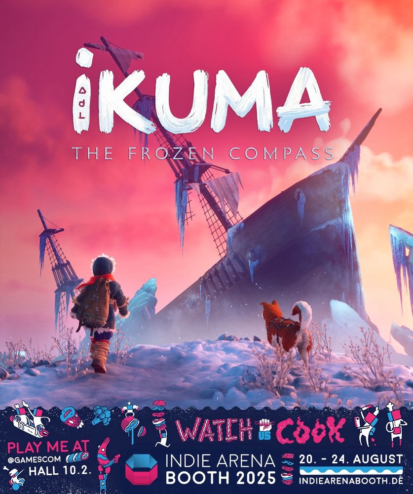 IKUMA - The Frozen Compass

GAMESCOM 
Indie Arena Booth 2025
20. - 24.August
Hall 10.2