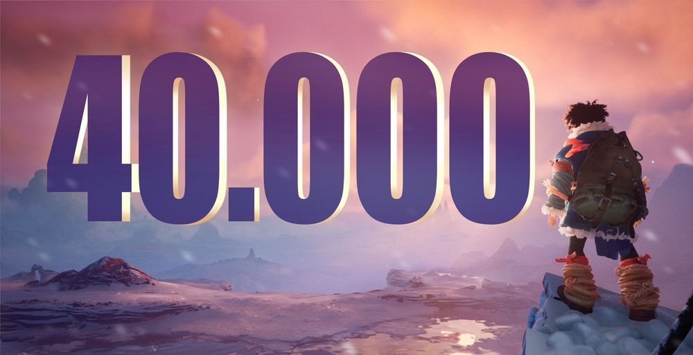 We reached the 40k wishlist milestone for IKUMA on Steam! ❤️