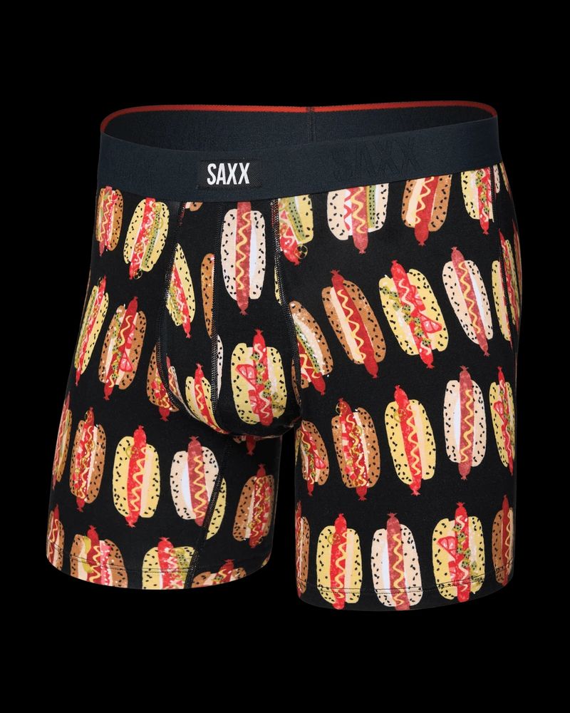 saxx hotdog pattern boxers