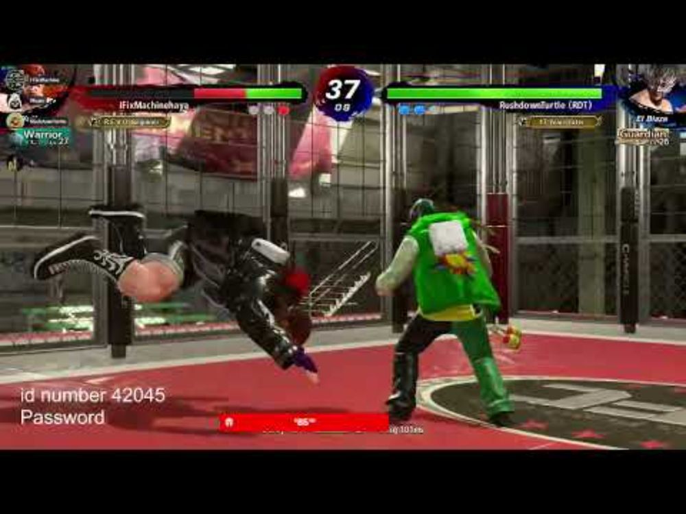 Turtle set up [Virtua Fighter 5 R.E.V.O.]