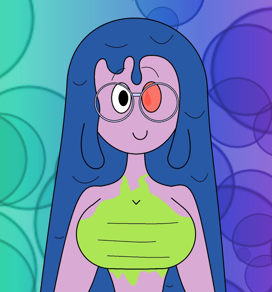 Alternate Color Palette 2: Blue Hair