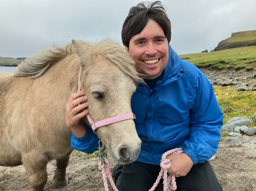me and a pony named Duster