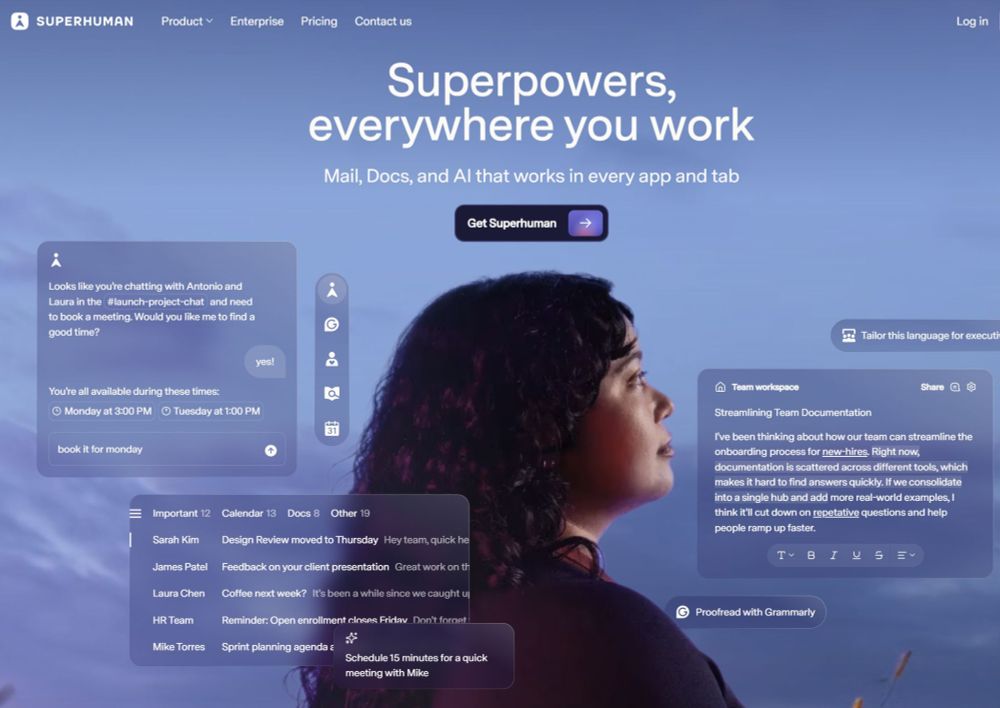 Superhuman website