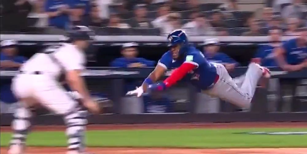 Vladdy soaring into home