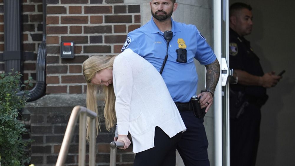 Authorities say a shooter opened fire with a rifle through the windows of a Minneapolis Catholic church and struck children celebrating Mass during the first week of school.